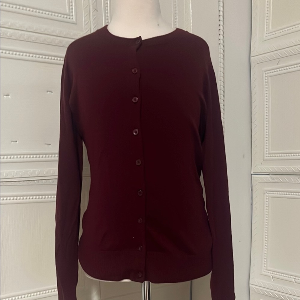 GAP Deep Burgundy Women's Cardigan
